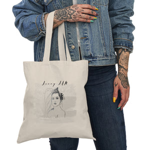 Jenny JAM “My Letter to You” Natural Tote Bag