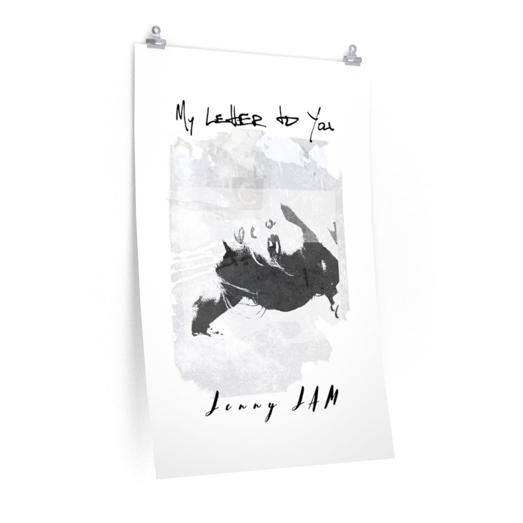 Jenny JAM “My Letter to You” Graphic Art Premium Matte Vertical Poster